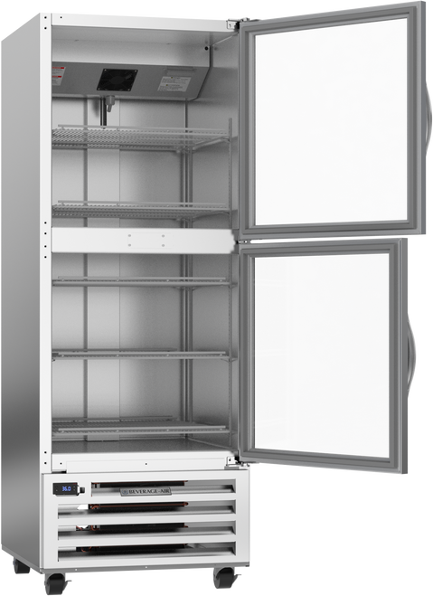 RI18HC-HG | RI Series Half Glass Reach-In Refrigerator