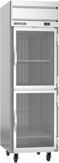 HR1HC-1HG | Horizon Top Mount Half Glass Door Reach-In Refrigerator