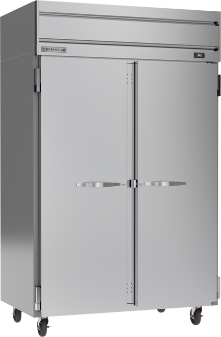 HR2HC-1S | Horizon Top Mount Solid Double Door Reach-In Refrigerator