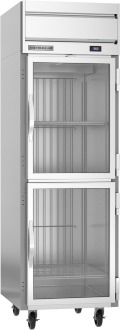 HRS1HC-1HG | Horizon Top Mount Half Glass Door Reach-In Refrigerator