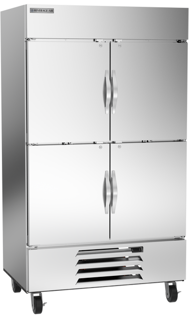 HBF44HC-1-HS | Horizon Bottom Mount Half Solid Door Reach-In Freezer