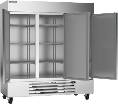 HBR72HC-1 | Horizon Bottom Mount Solid Door Reach-In Refrigerator