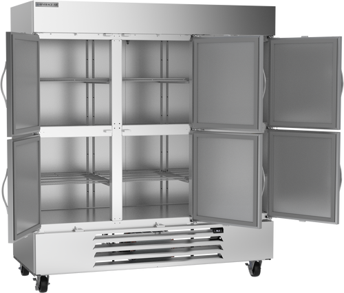 HBR72HC-1-HS | Horizon Bottom Mount Half Solid Door Reach-In Refrigerator