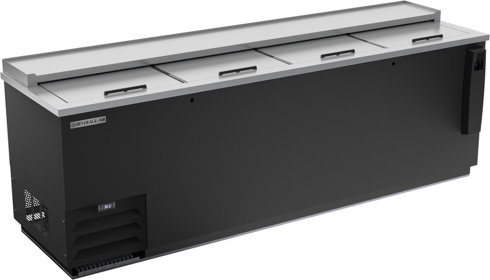 DW94HCB29 94" Frosty Brew Bottle Cooler in Black BeverageAir