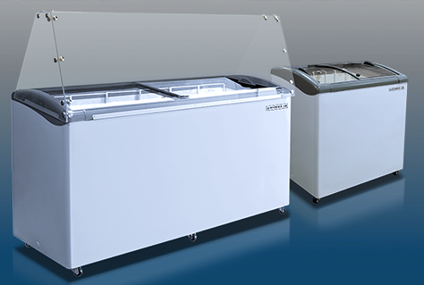 Bunker Freezer Merchandisers