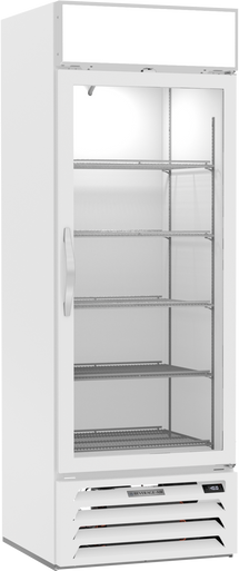 MMF19HC-1-W | MarketMax Glass Door Merchandiser Freezer in White