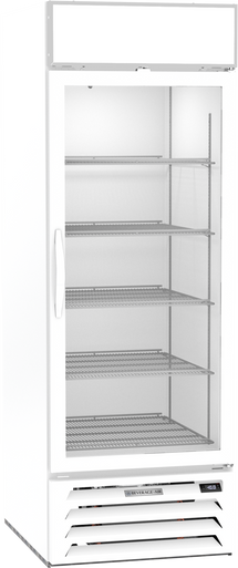 MMF23HC-1-W | MarketMax Glass Door Merchandiser Freezer in White