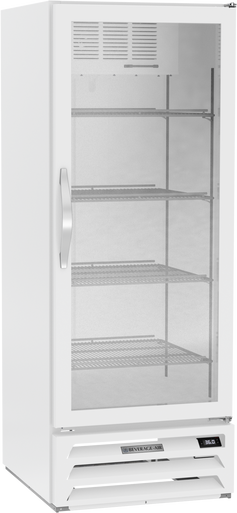 MMR12HC-1-W | MarketMax Glass Door Merchandiser Refrigerator in