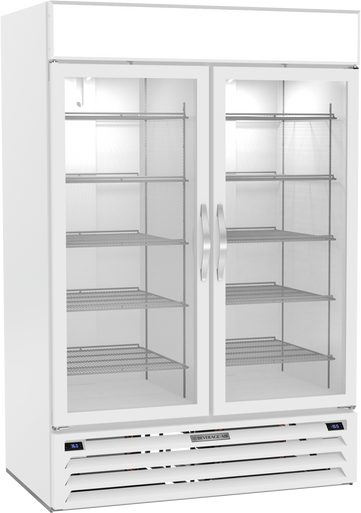 MMRF49HC-1-A-WW | MarketMax Dual-Temp Glass Door Merchandiser