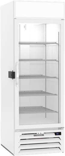 MMR23HC-1-W-IQ | MarketMax IQ Glass Door Merchandiser Refrigerator