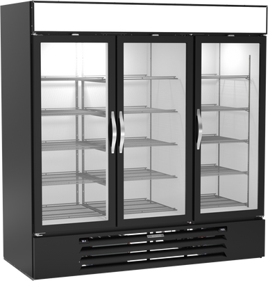 MMRF72HC-1-C-BW | MarketMax Dual-Temp Refrigerator/Freezer in