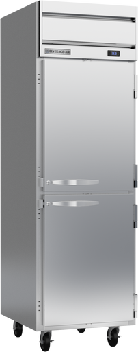 HR1HC-1HS | Horizon Top Mount Half Solid Door Reach-In