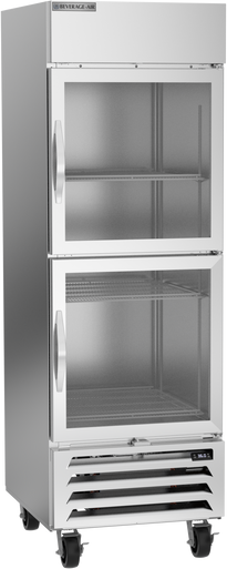 HBR23HC-1-HG | Horizon Bottom Mount Half Glass Door Reach-In