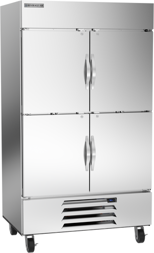 HBR44HC-1-HS | Horizon Bottom Mount Half Solid Door Reach-In