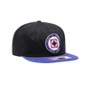 Cruz Azul 'Swingman' Adjustable Snapback Soccer Hat - Black / Navy