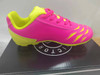 Bulk 12 Pairs Size 8C- Victor Sierra Kids Cattura MD Jr Soccer Shoes Pink-Yellow