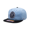 New York City FC 'Swingman' Snapback Hat by Fan Ink - Blue/Black MLS