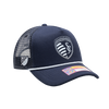 Bulk Sale 3 Hats Sporting KC 'Atmosphere Trucker' Snapback Hat - MLS -