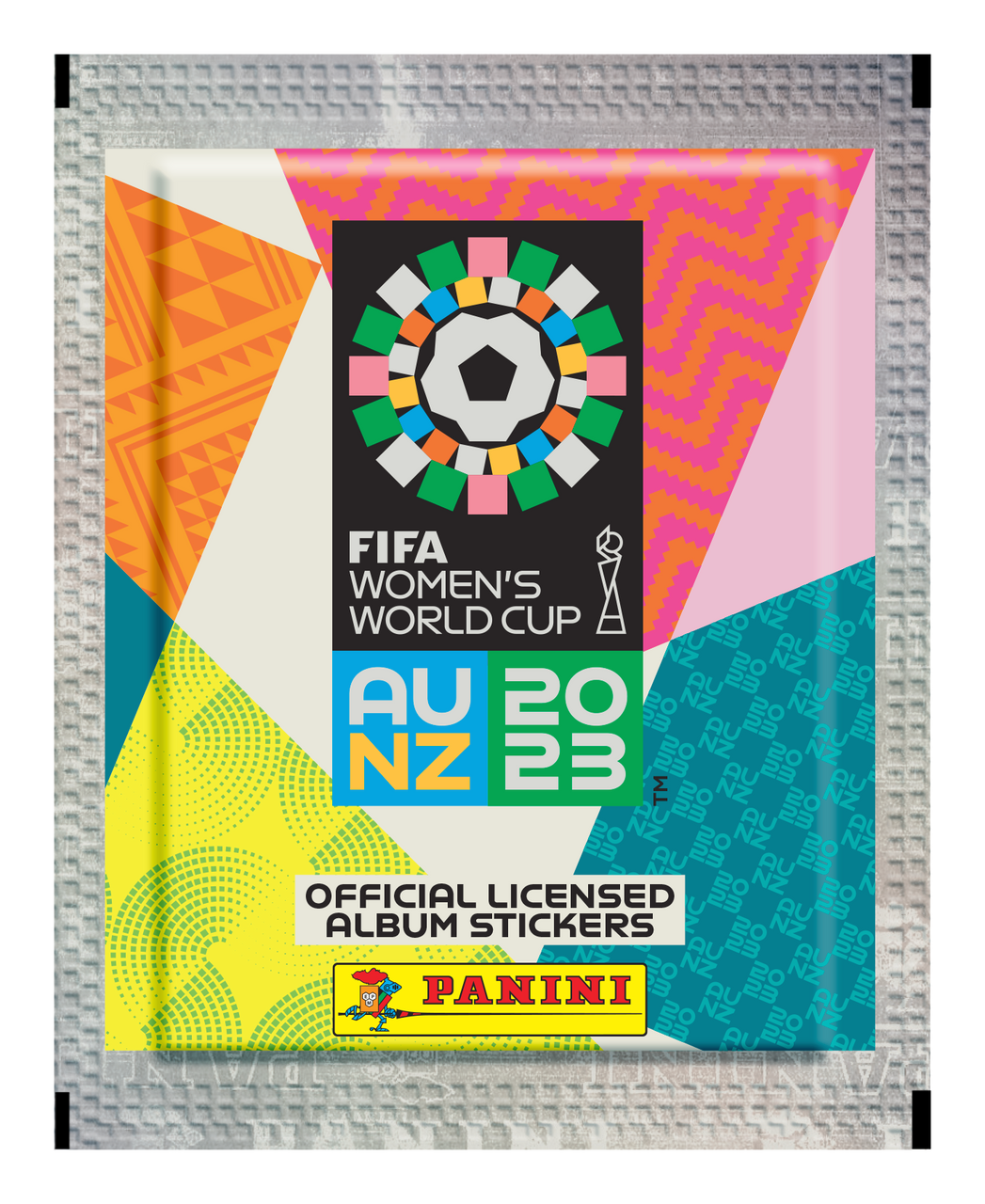 2023 Panini Women's FIFA World Cup 50 Pack Sticker Box (5 Per Pack 250 Total)