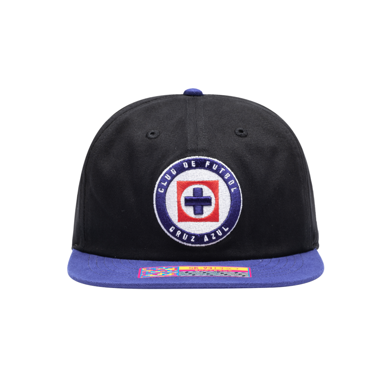 Cruz Azul 'Swingman' Adjustable Snapback Soccer Hat - Black / Navy