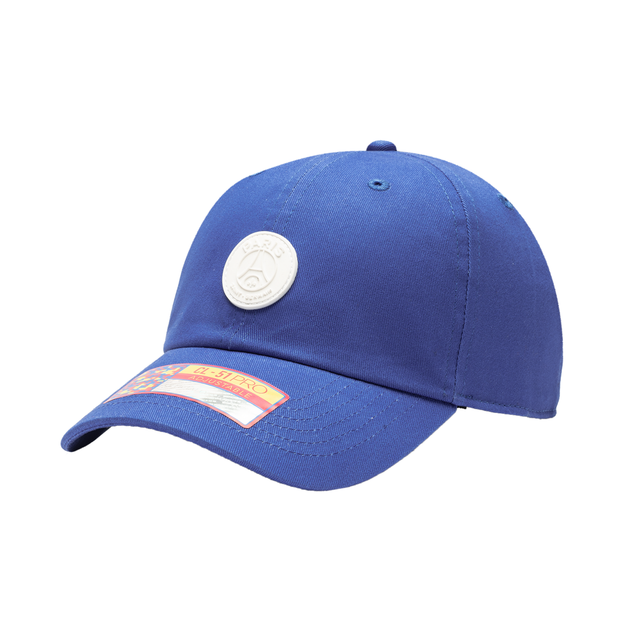 PSG 'Casuals' Adjustable Classic Style Soccer Hat - Blue - Bulk 6 Hats