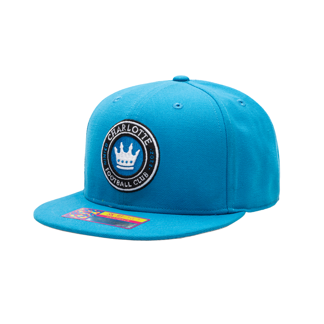 Charlotte FC Dawn Snapback Hat - Columbia Blue