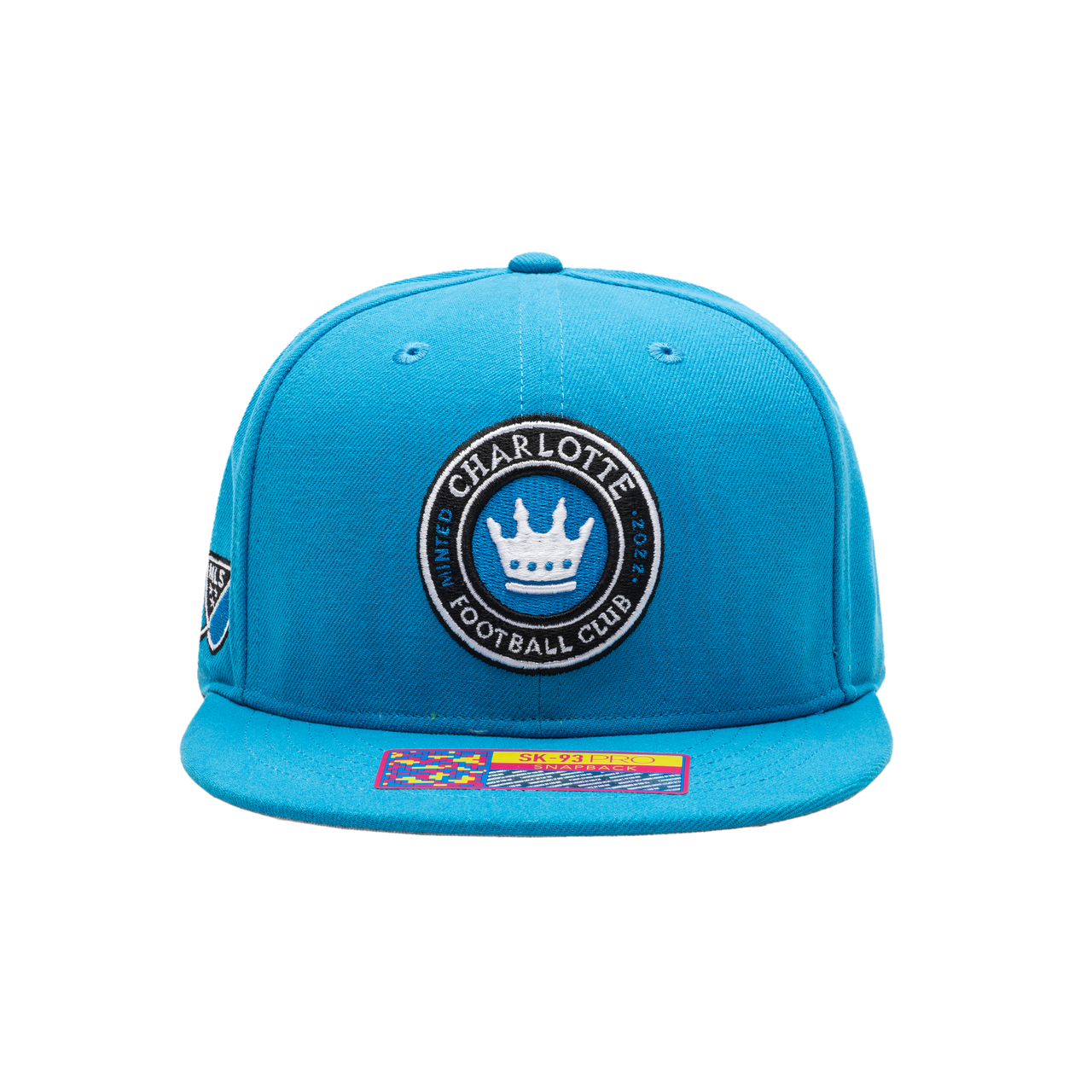 Charlotte FC Dawn Snapback Hat - Columbia Blue