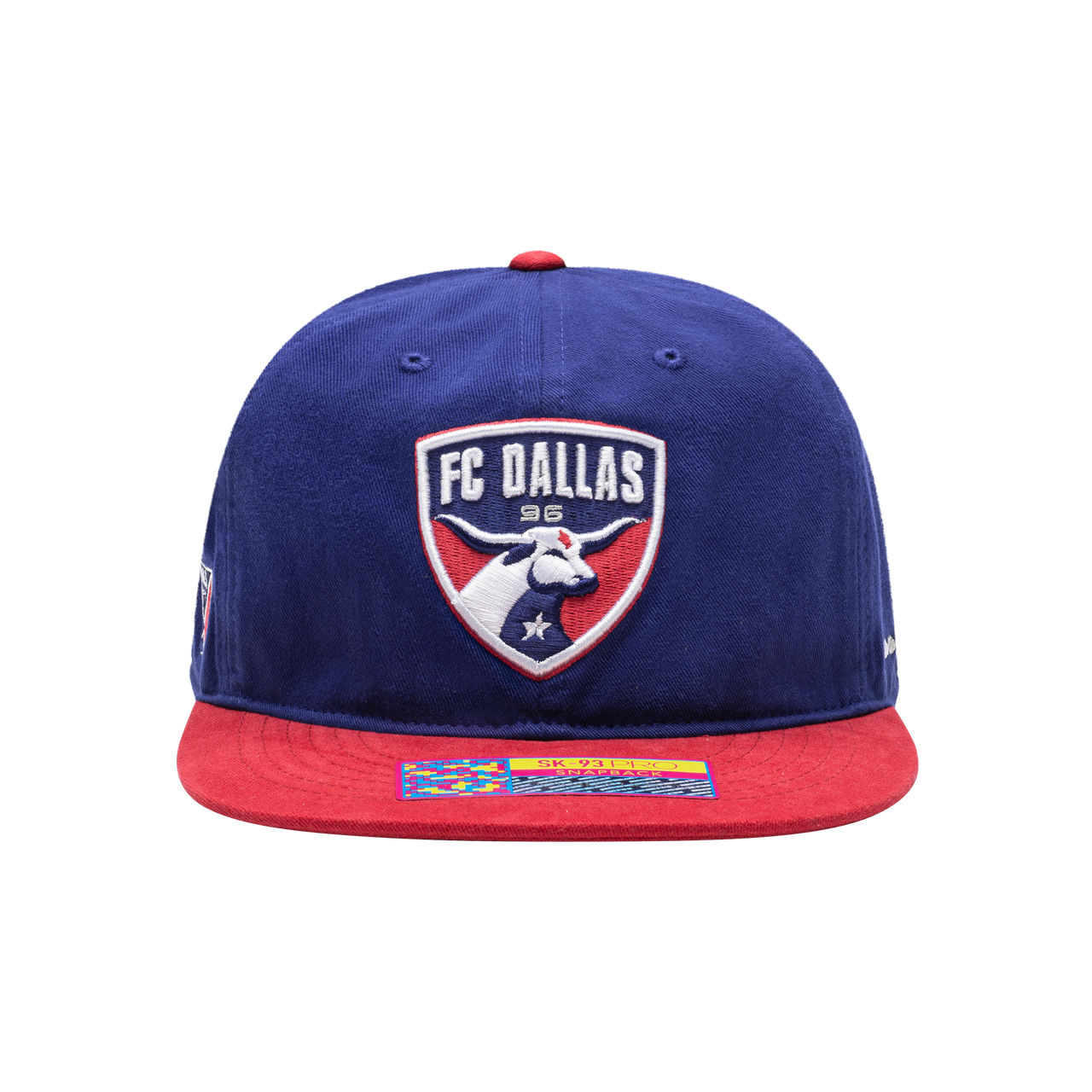 FC Dallas 'Swingman' Snapback Hat by Fan Ink - Blue/Red MLS