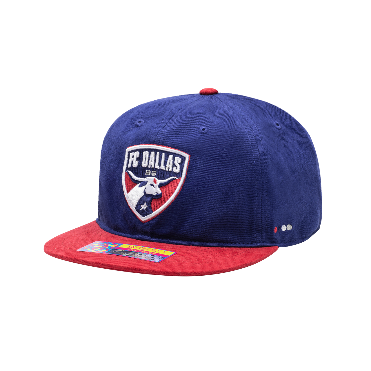 FC Dallas 'Swingman' Snapback Hat by Fan Ink - Blue/Red MLS