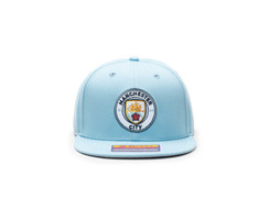 Fan Ink Manchester City 'Dawn' Adjustable Snapback Hat - Light Blue