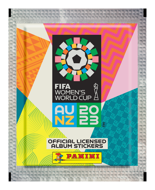 2023 Panini Women's FIFA World Cup 50 Pack Sticker Box (5 Per Pack 250 Total)