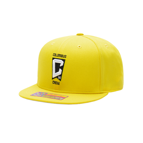 Columbus Crew 'Dawn' Adjustable Snapback Hat by Fan Ink - Yellow MLS