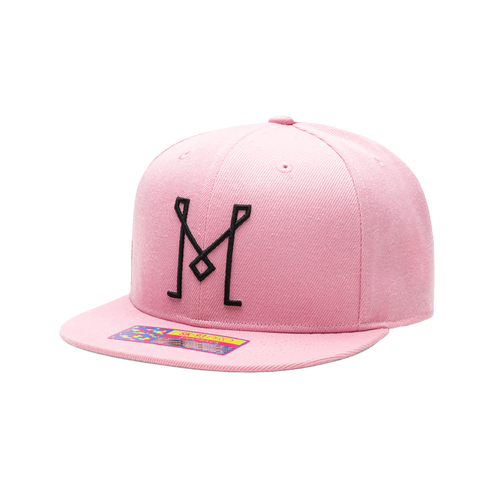 Inter Miami CF 'Dawn' Adjustable Snapback Hat by Fan Ink - Pink MLS
