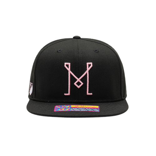Inter Miami CF Dawn Snapback Hat - Black Inter Miami CF Dawn Snapback Hat - Black