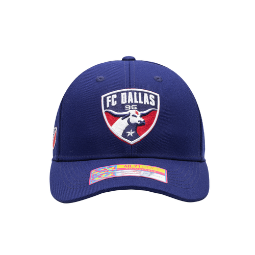 FC Dallas 'Standard' Adjustable Hat by Fan Ink - Blue FC Dallas 'Standard' Adjustable Hat by Fan Ink - Blue