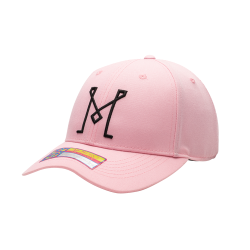 Inter Miami CF 'Standard' Adjustable Hat by Fan Ink - Pink