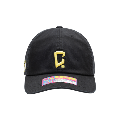 Columbus Crew 'Bambo' Classic Adjustable Hat/Cap by Fan Ink - Black MLS Columbus Crew 'Bambo' Classic Adjustable Hat/Cap by Fan Ink - Black MLS