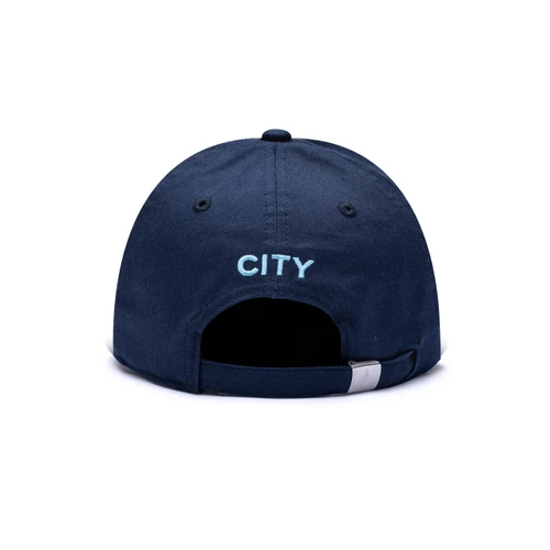 Manchester City 'Casuals' Adjustable Classic Style Soccer Hat - Blue - Bulk 6 Hats