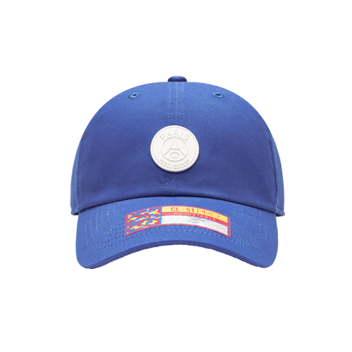 PSG 'Casuals' Adjustable Classic Style Soccer Hat - Blue - Bulk 6 Hats