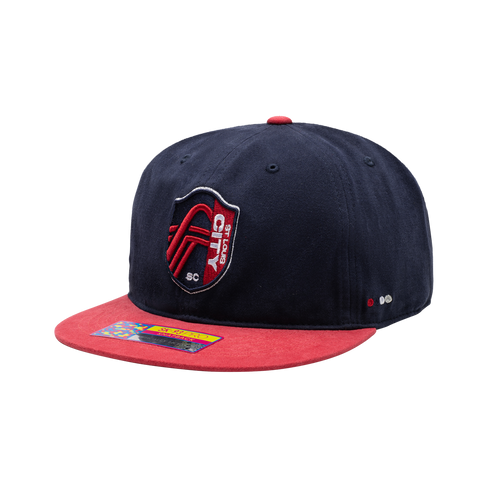 Bulk Sale 3 Hats St. Louis CITY SC 'Swingman' Snapback Hat - Navy/Red MLS