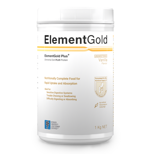 ElementGold Plus+ Unsweetened Vanilla 1kg