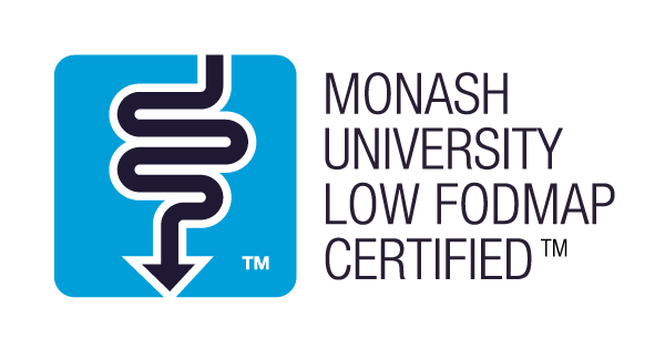 Low FODMAP certified by Monash University
