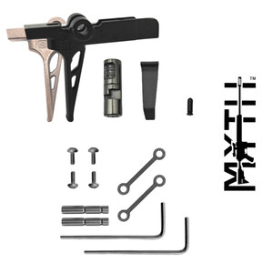 Super Safety Trigger - D2 Steel STRAIGHT Forced Reset (FRT) 3 Position + Anti-Walk Pins FRT-SS-D2-STRT