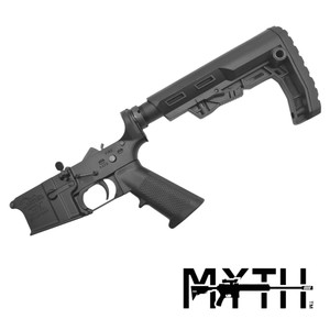 FULLY ASSEMBLED AR15 Lower with SUPER SAFETY - CURVED Forced Reset (FRT) Trigger - 3 Position ASSLWR-FRT-SS-D2-CRVD