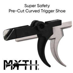 Super Safety Hoffman Forced Reset (FRT) PRECUT CURVED Trigger Shoe FRT-RPLC-TRG-CRV