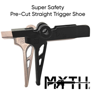 Super Safety Hoffman Forced Reset (FRT) PRECUT STRAIGHT Trigger Shoe FRT-RPLC-TRG-STRT