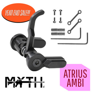 Atrius AMBIDEXTROUS Selektor Forced Reset (FRT) Trigger 3 Position + Anti-Walk Pins