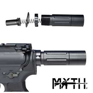 MICRO 3.5" AR-9 Mini Buffer Tube Kit BFRTBE-MICRO-9MM-BLK