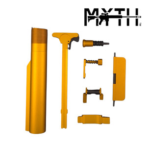 Enhanced Upper & Lower Parts Kit - AR15 AR22 AR9 - Anodized Gold CPK-ENH-GOLD