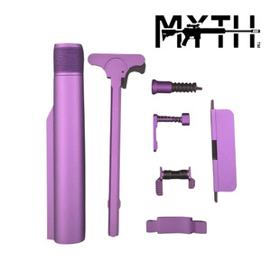Enhanced Upper & Lower Parts Kit - AR15 AR22 AR9 - Anodized Lilac Purple CPK-ENH-LILPRPL